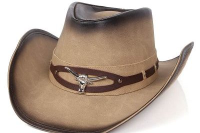 Accessories synthetic leather western cowboy hat (5)