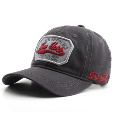 Vintage Embroidered Letter Baseball Hat Manufacturer