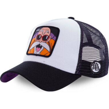 High-Quality Embroidered Cartoon Anime Trucker Hat with Mesh Back
