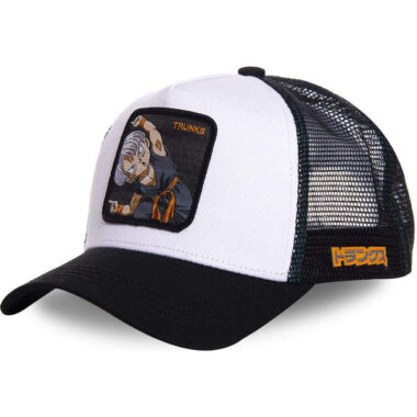 High-Quality Embroidered Cartoon Anime Trucker Hat with Mesh Back