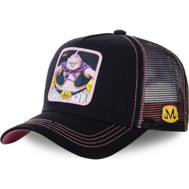 High-Quality Embroidered Cartoon Anime Trucker Hat with Mesh Back
