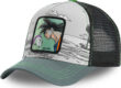 High-Quality Embroidered Cartoon Anime Trucker Hat with Mesh Back
