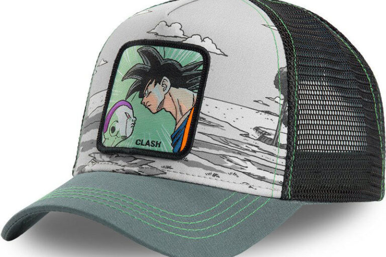 Custom Cartoon Anime Embroidery Mesh Trucker Cap for Streetwear (7) High-Quality Embroidered Cartoon Anime Trucker Hat with Mesh Back