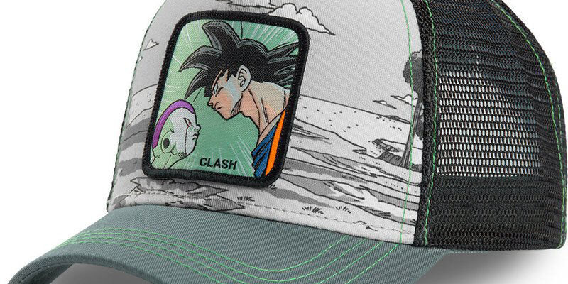 High-Quality Embroidered Cartoon Anime Trucker Hat with Mesh Back