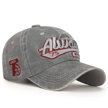 Letter Embroidered Versatile Baseball Hat Factory
