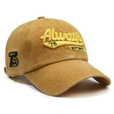 Letter Embroidered Versatile Baseball Hat Factory