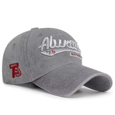Letter Embroidered Versatile Baseball Hat Factory