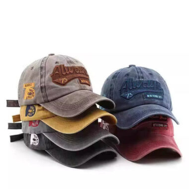 Letter Embroidered Versatile Baseball Hat Factory