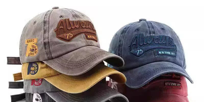 Letter Embroidered Versatile Baseball Hat Factory