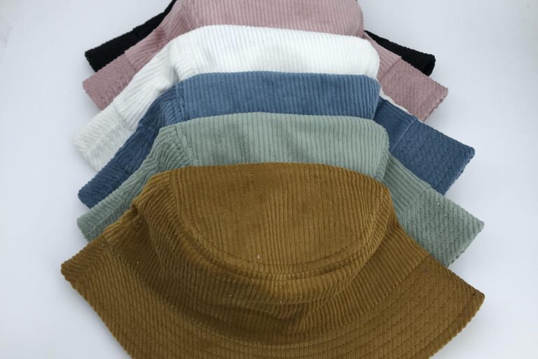 Wholesale Corduroy Bucket Hat with New Design (1) High-Quality Corduroy Bucket Hat New Design Factory