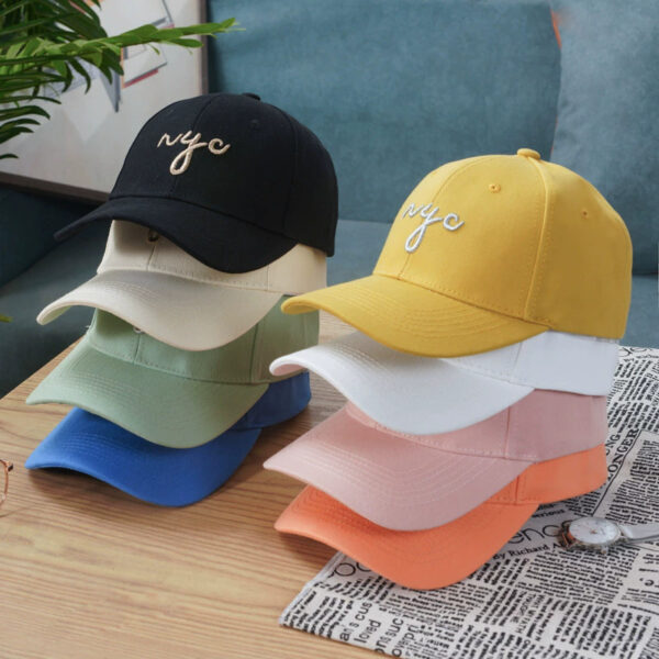 Wholesale New Candy Color R Baseball Hat with Sun Protection (6) New Summer Candy Color R Baseball Hat Supplier