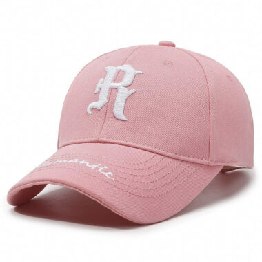 R Letter Wide Brim Baseball Hat Manufacturer