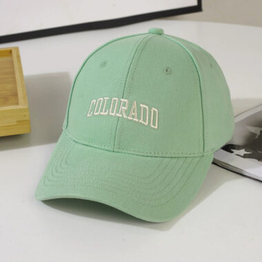 Fashion Embroidered Letter Baseball Hat Manufacturer