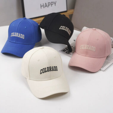 Fashion Embroidered Letter Baseball Hat Manufacturer
