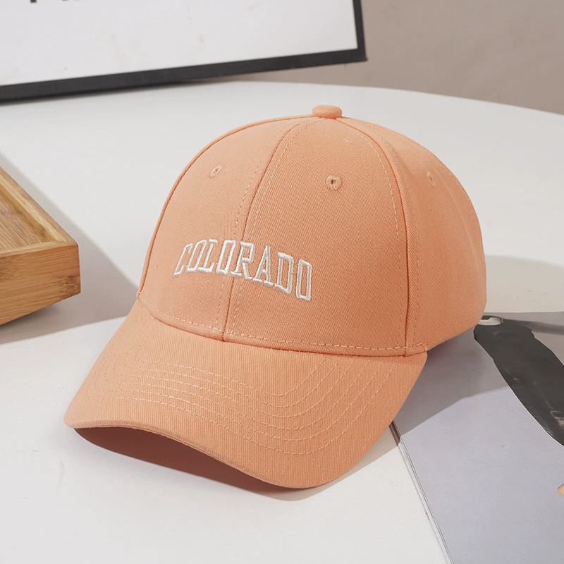 Fashion Embroidered Letter Baseball Hat Manufacturer