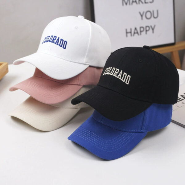 Fashion Embroidered Letter Baseball Hat Manufacturer