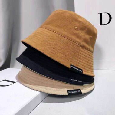 Stylish reversible bucket hat with double-sided design