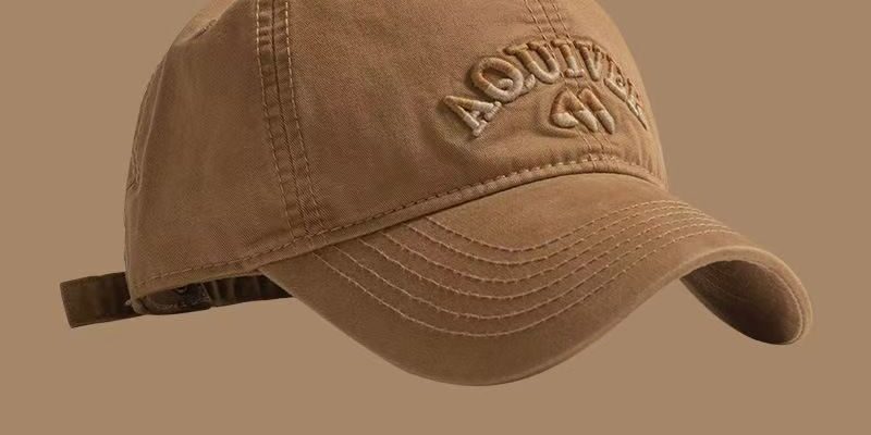 3D letter embroidered casual versatile baseball hat
