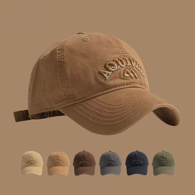 3D letter embroidered casual versatile baseball hat