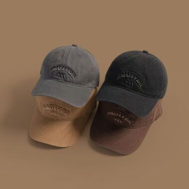 3D letter embroidered casual versatile baseball hat