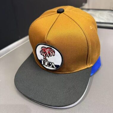 American summer snapback hat with sun-shade design and bold styling