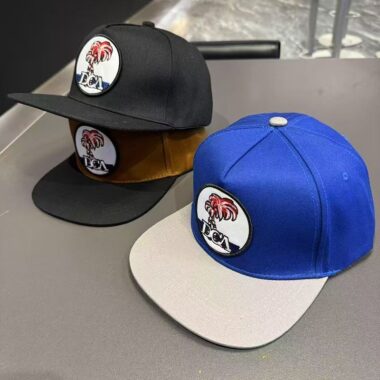 American summer snapback hat with sun-shade design and bold styling