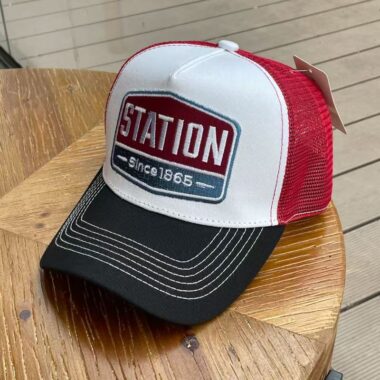 American vintage breathable sun-shade mesh trucker hat