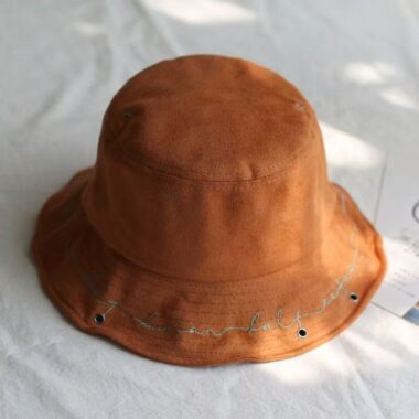 Unisex autumn winter casual bucket hat for daily wear
