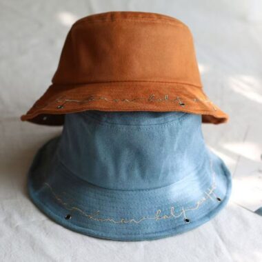 Unisex autumn winter casual bucket hat for daily wear