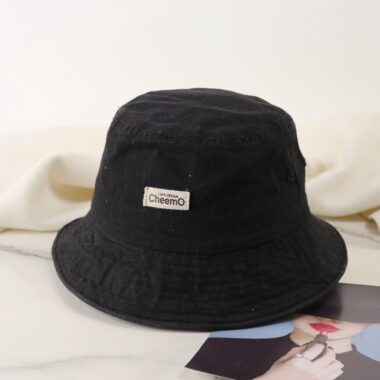 Japanese canvas vintage bucket hat for casual daily wear