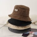 Japanese canvas vintage bucket hat for casual daily wear