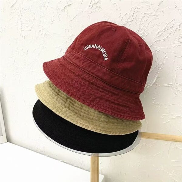 Lightweight Japanese spring-summer dome bucket hat design