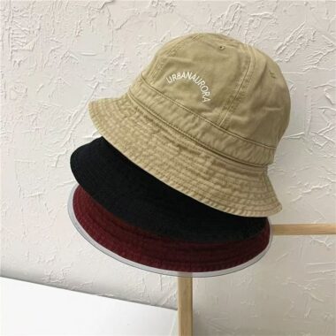 Lightweight Japanese spring-summer dome bucket hat design