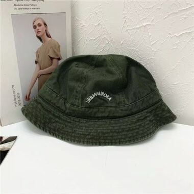 Lightweight Japanese spring-summer dome bucket hat design