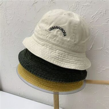Lightweight Japanese spring-summer dome bucket hat design