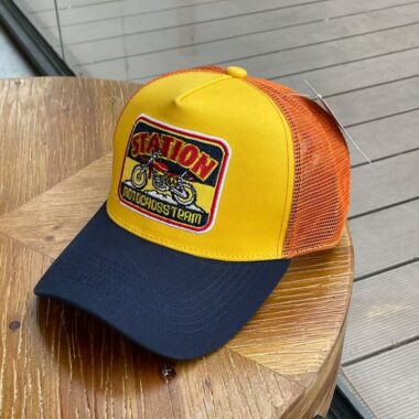 Outdoor mesh breathable embroidered trucker hat