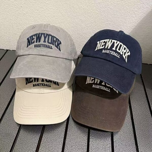 Classic minimal embroidered unisex casual baseball hat