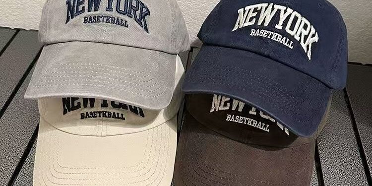 Classic minimal embroidered unisex casual baseball hat