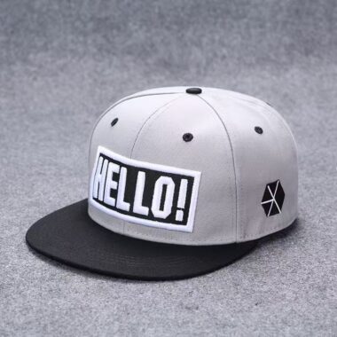 Spring autumn hip-hop style snapback hat for street fashion