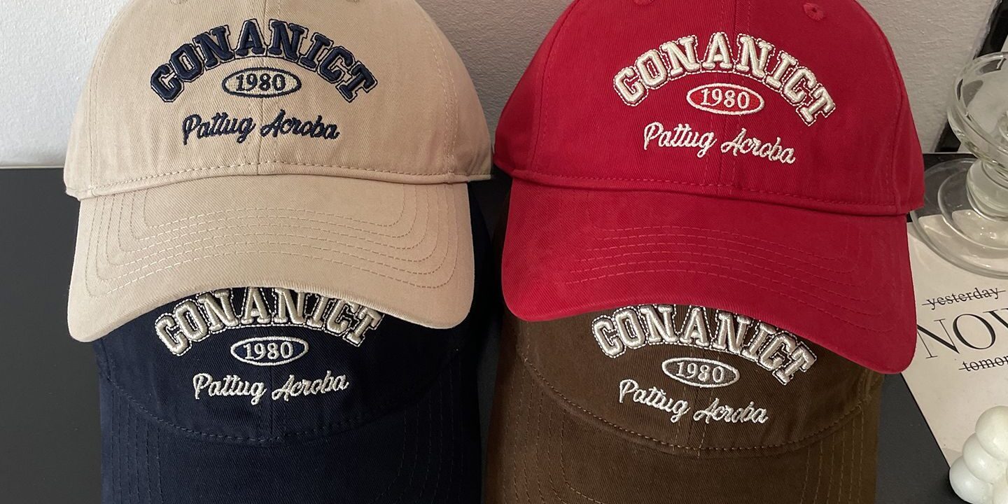 american letter embroidered spring autumn unisex baseball hat