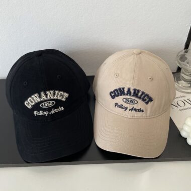 american letter embroidered spring autumn unisex baseball hat