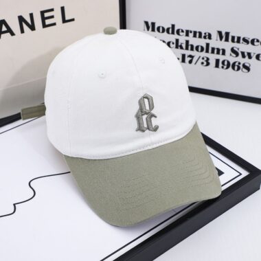 spring summer color block letter embroidered baseball hat