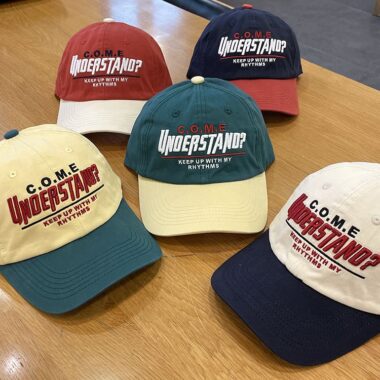 spring summer color block letter embroidered unisex baseball hat