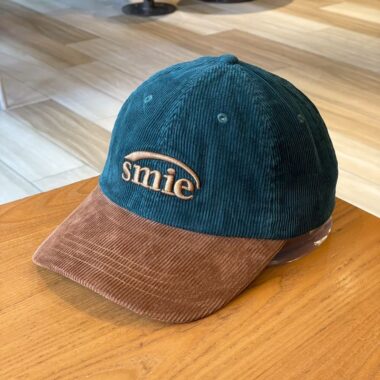 contrast corduroy letter embroidered winter unisex baseball hat