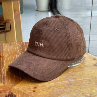 autumn winter corduroy embroidered unisex baseball hat