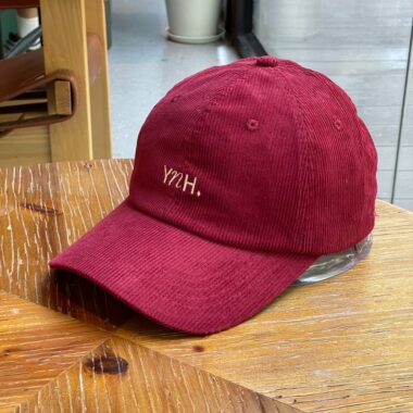 autumn winter corduroy embroidered unisex baseball hat