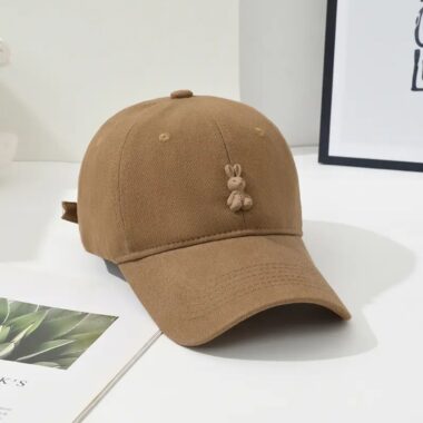 korean cute cartoon bunny all match women baseball hat
