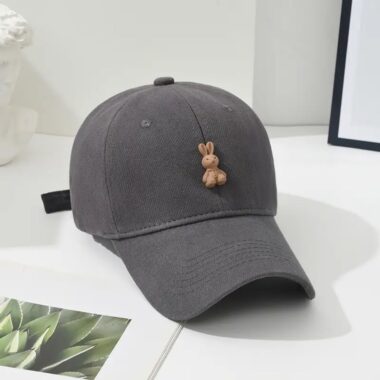 korean cute cartoon bunny all match women baseball hat