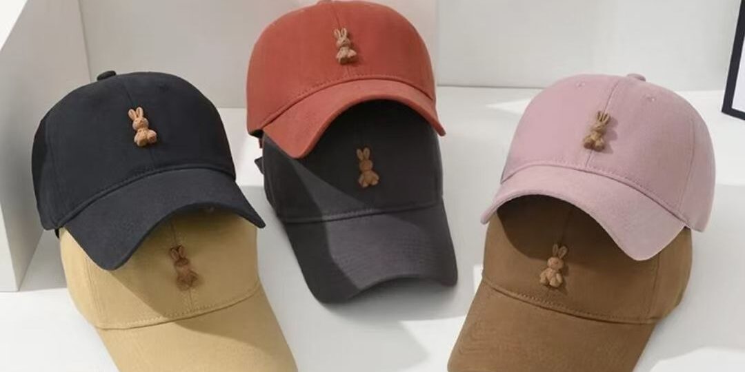 korean cute cartoon bunny all match women baseball hat