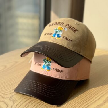 japanese cute bear embroidered spring summer baseball hat